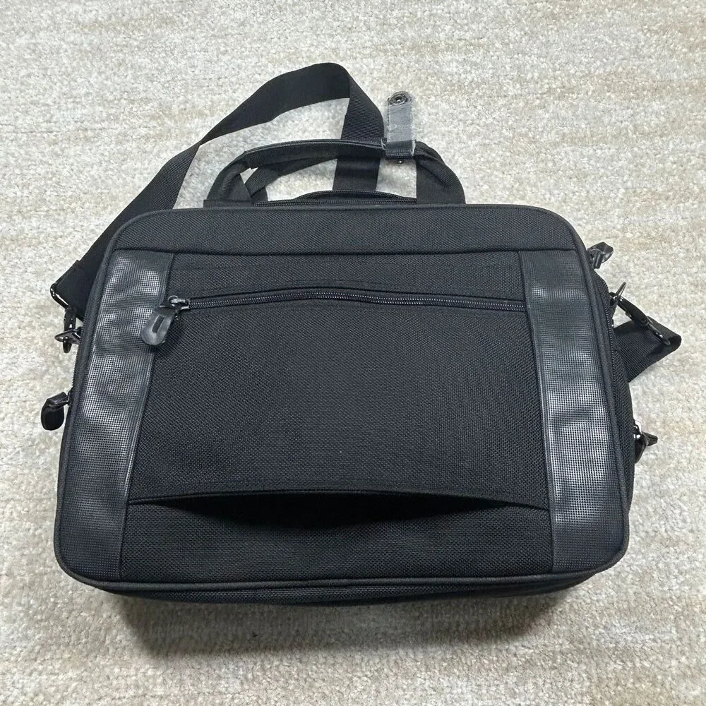 Samsonite Laptop Bag Briefcase Unisex 15in Black Travel Business Messenger